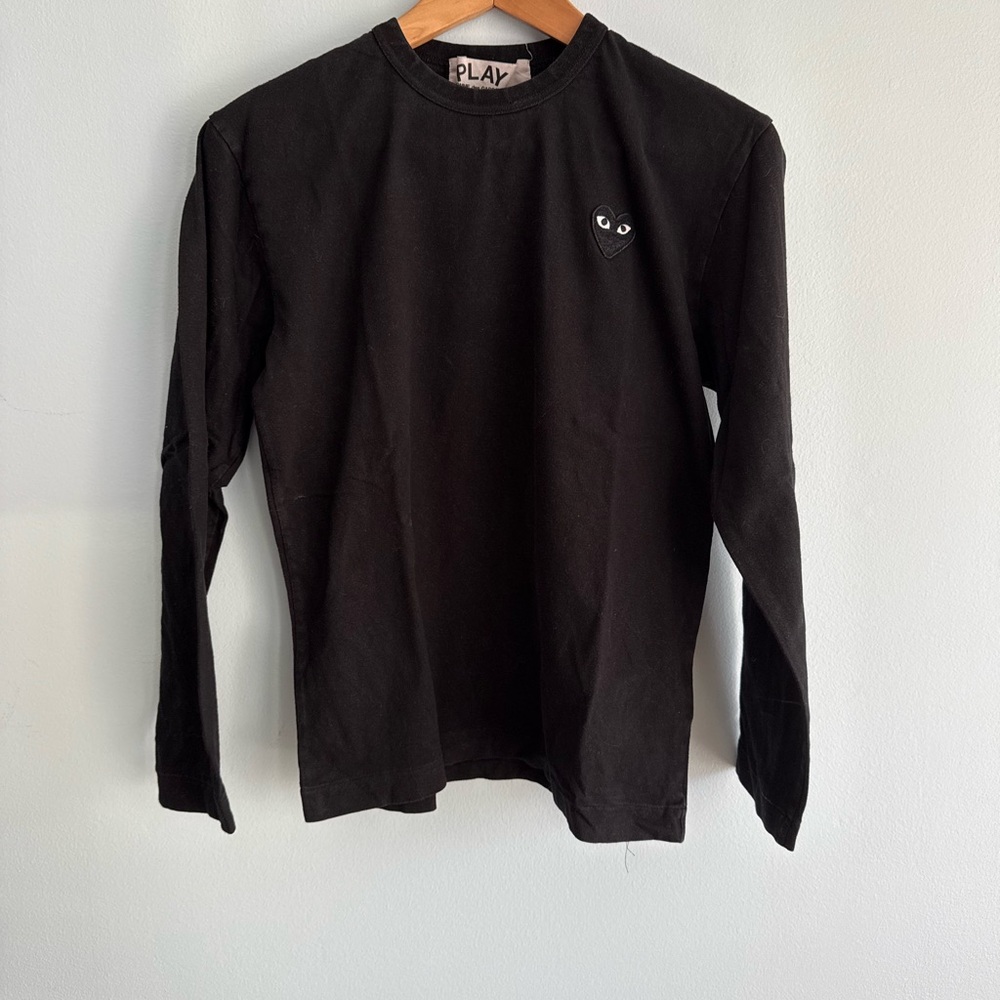 Comme des Garçons PLAY Black Long-sleeve Tee